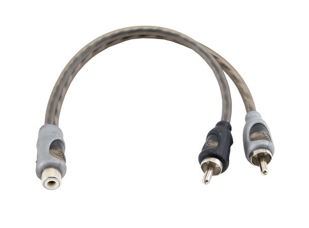 Rockford Fosgate Y-Ledd Enkel skjermet Y-ledd, 1 hun/2 han 